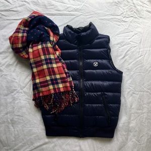 A&F colorful winter scarf